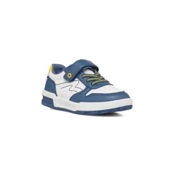 Sneakers bianche e blu da ragazzo Space Boy