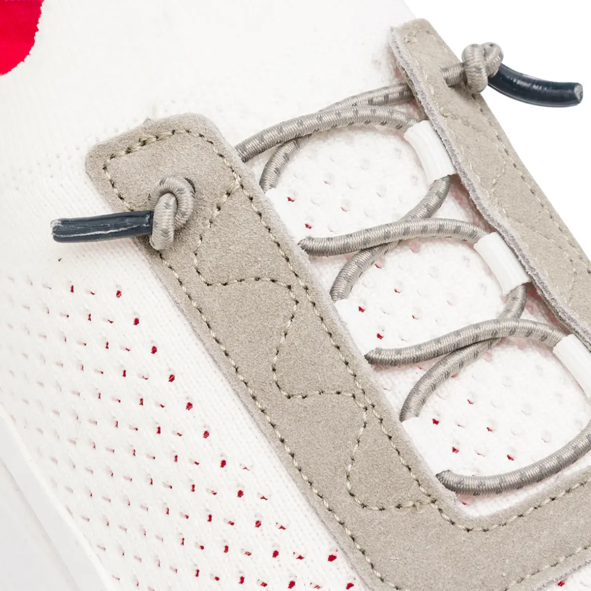 Sneakers bianche e grigie da Uomo con lacci elastici Lumberjack
