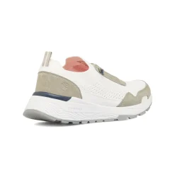 Sneakers bianche e grigie da Uomo con lacci elastici Lumberjack