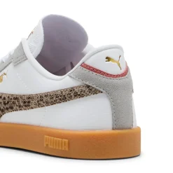 Sneakers bianche e grigio da Donna con stampa animalier Club II Era Animal Flair Puma