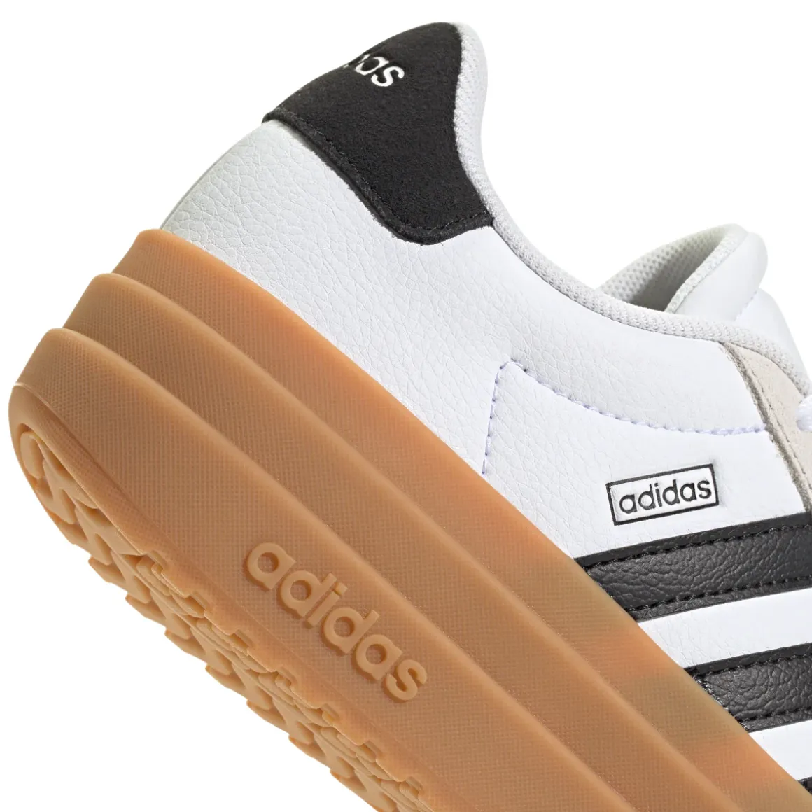 Sneakers bianche e nere da Ragazza adidas VL COURT BOLD J
