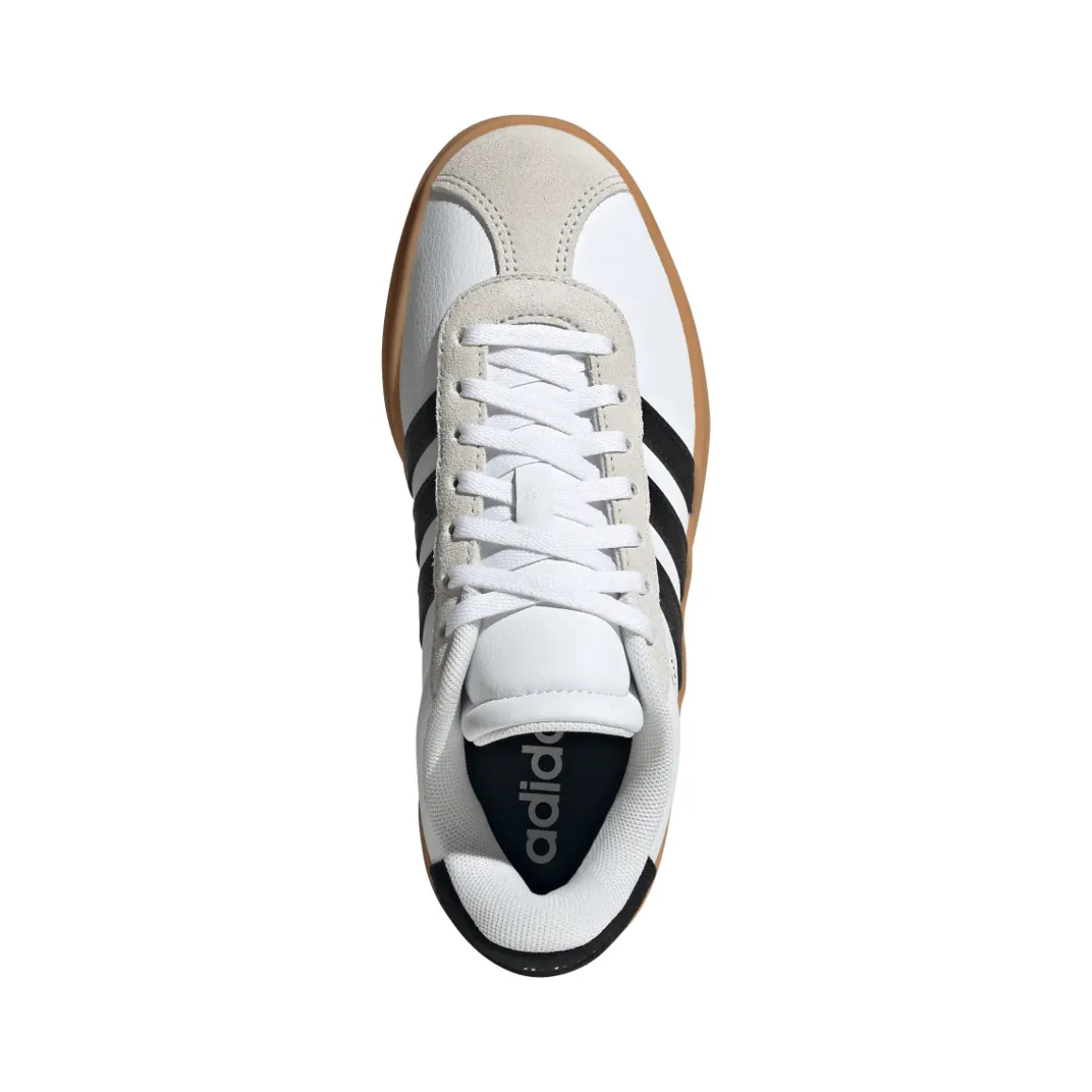 Sneakers bianche e nere da Ragazza adidas VL COURT BOLD J