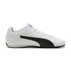 Sneakers bianche e nere da Uomo con logo PUMA CATCH