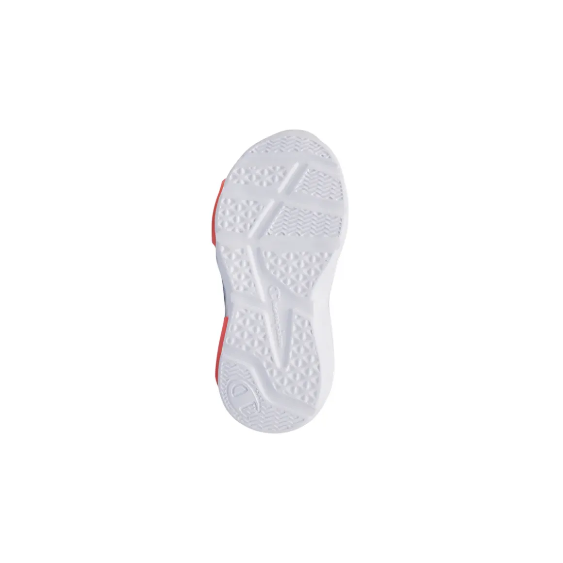 Sneakers bianche e nere Primi Passi Bambina con luci nella suola Champion Wave