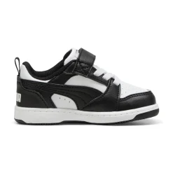 Sneakers bianche e nere Primi passi Bambino con strappo Puma Rebound