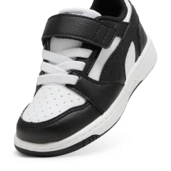 Sneakers bianche e nere Primi passi Bambino con strappo Puma Rebound