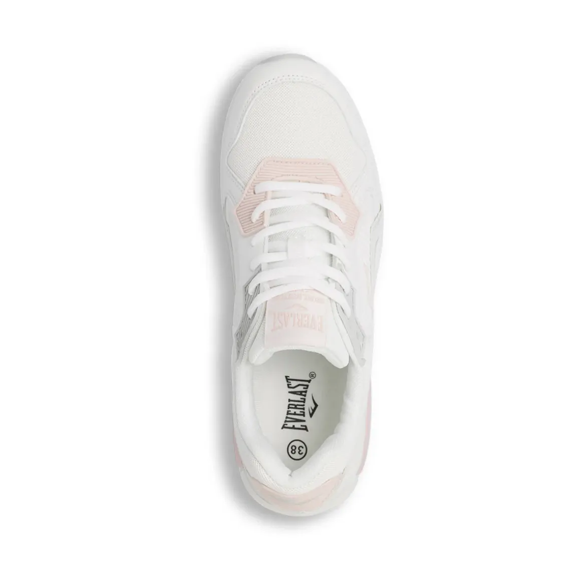 Sneakers bianche e rosa da Donna con ammortizzazione ad aria Everlast