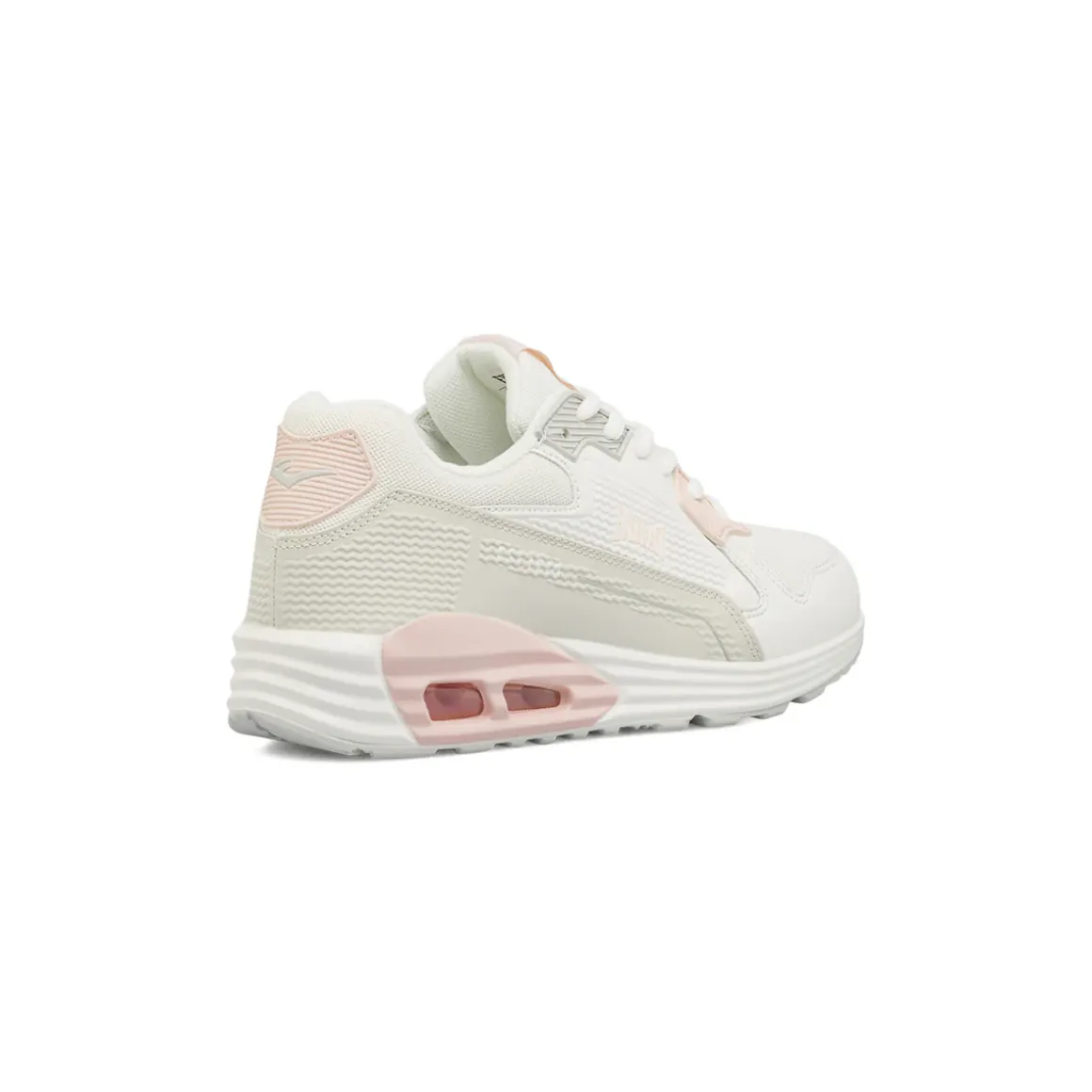 Sneakers bianche e rosa da Donna con ammortizzazione ad aria Everlast
