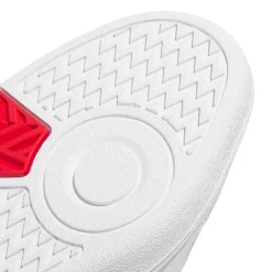 Sneakers bianche e rosse da Ragazzo adidas Hoops 4.0