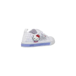 Sneakers bianche Hello Kitty da bambina con luci