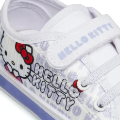 Sneakers bianche Hello Kitty da bambina con luci