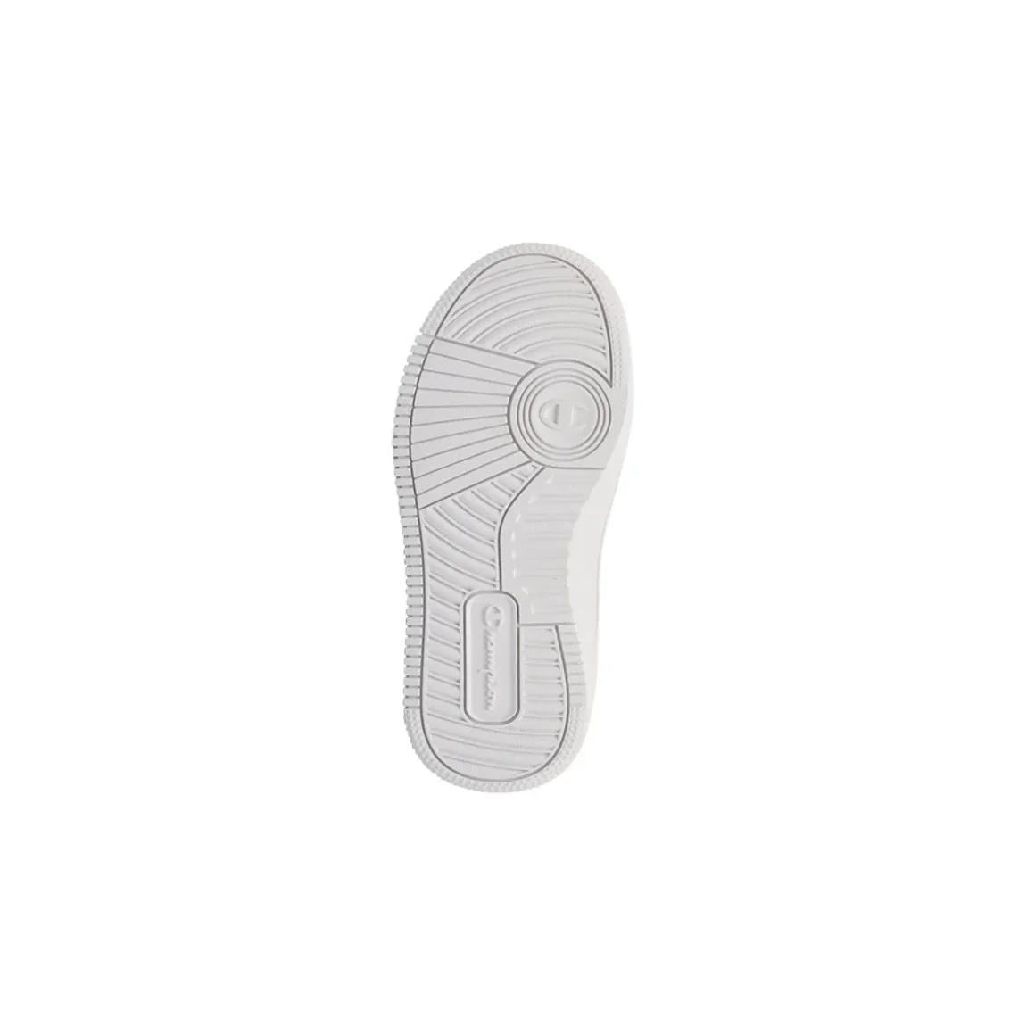 Sneakers bianche primi passi da bambina con logo glitterato Champion Rebound Low G Td