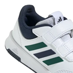 Sneakers bianche Primi Passi bambino con strappo adidas Tensaur 2.0