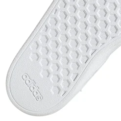 Sneakers bianche Primi passi bambina con strappo adidas Grand Court