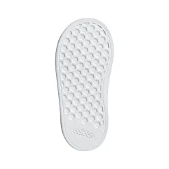 Sneakers bianche Primi passi bambina con strappo adidas Grand Court