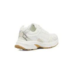 Sneakers bianche retro da Donna con inserti mesh Everlast