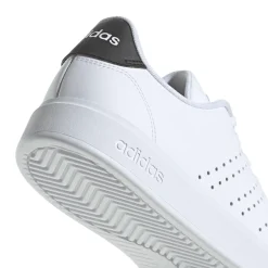 Sneakers bianche Unisex con dettagli logo traforati laterali adidas