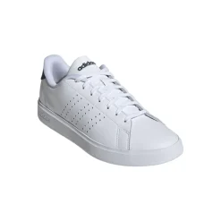Sneakers bianche Unisex con dettagli logo traforati laterali adidas