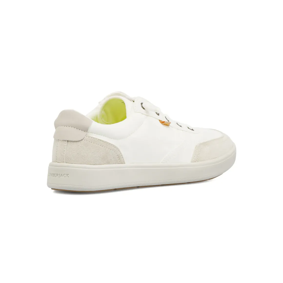 Sneakers Bianche Uomo con dettagli effetto scamosciato Lumberjack