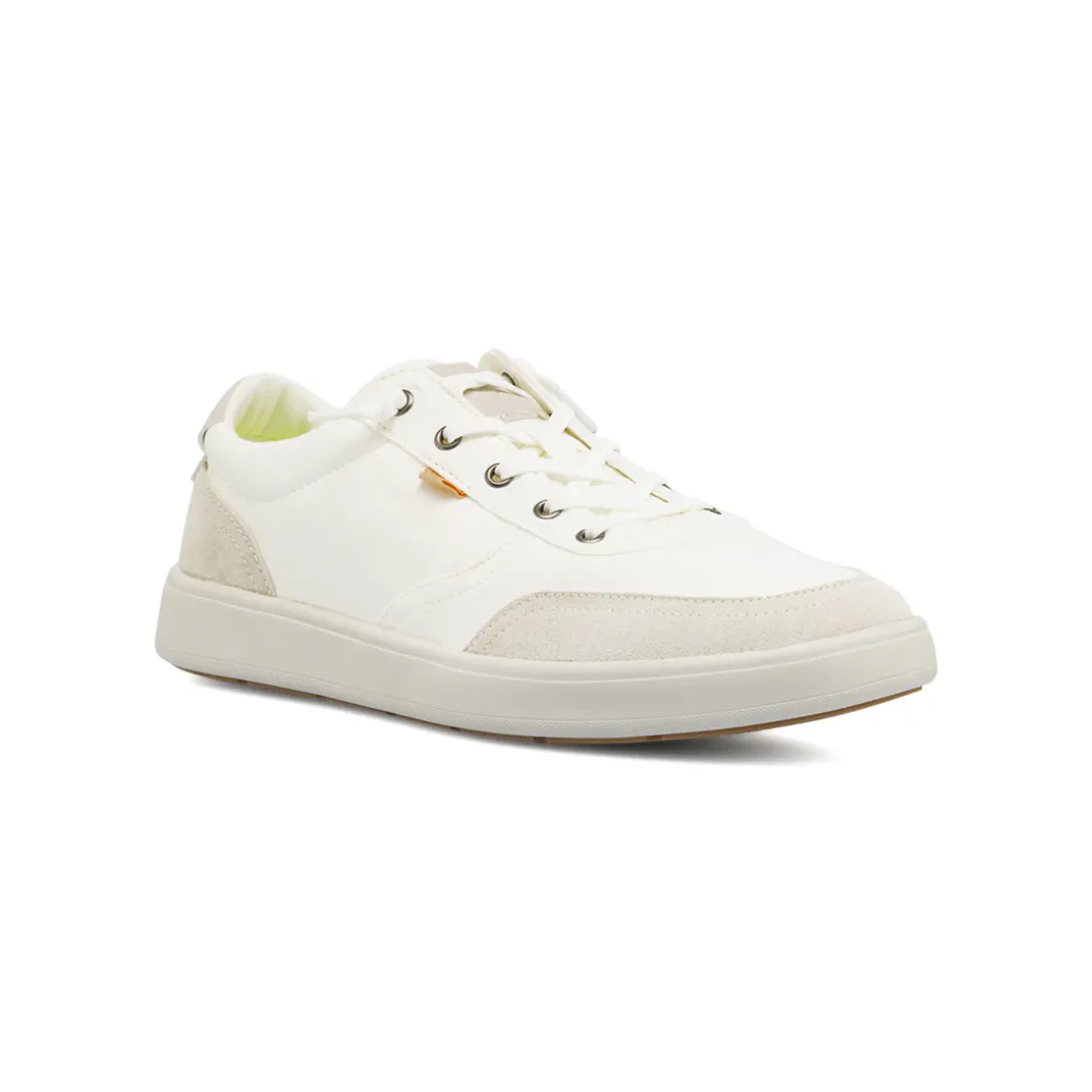 Sneakers Bianche Uomo con dettagli effetto scamosciato Lumberjack