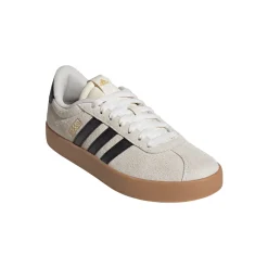 Sneakers bianco off-white Donna effetto scamosciato adidas VL COURT 3.0