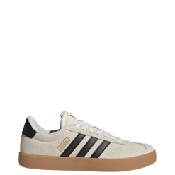 Sneakers bianco off-white Donna effetto scamosciato adidas VL COURT 3.0