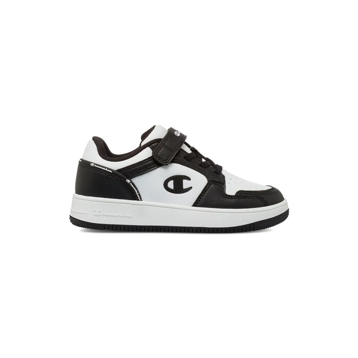 Sneakers bicolore bianche e nere da Bambino Champion