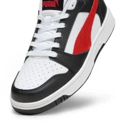 Sneakers bicolore bianco e nero da Ragazzo Puma Rebound v6