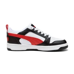 Sneakers bicolore bianco e nero da Ragazzo Puma Rebound v6