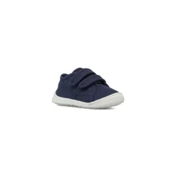 Sneakers blu Bambino in tela con doppia chiusura a strappo Chicco