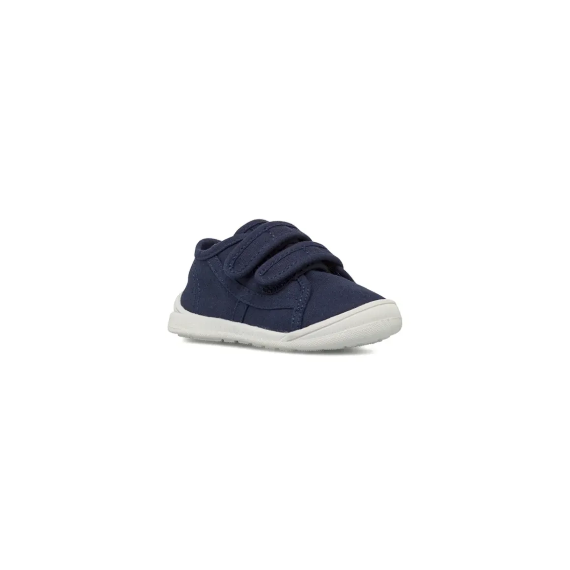 Sneakers blu Bambino in tela con doppia chiusura a strappo Chicco