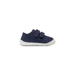 Sneakers blu Bambino in tela con doppia chiusura a strappo Chicco