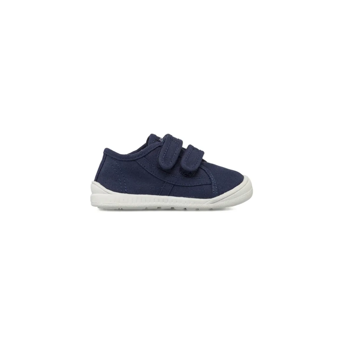Sneakers blu Bambino in tela con doppia chiusura a strappo Chicco