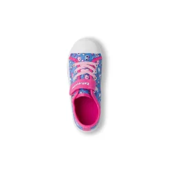 Sneakers blu da Bambina con dettagli rosa e stampa La casa delle bambole di Gabby
