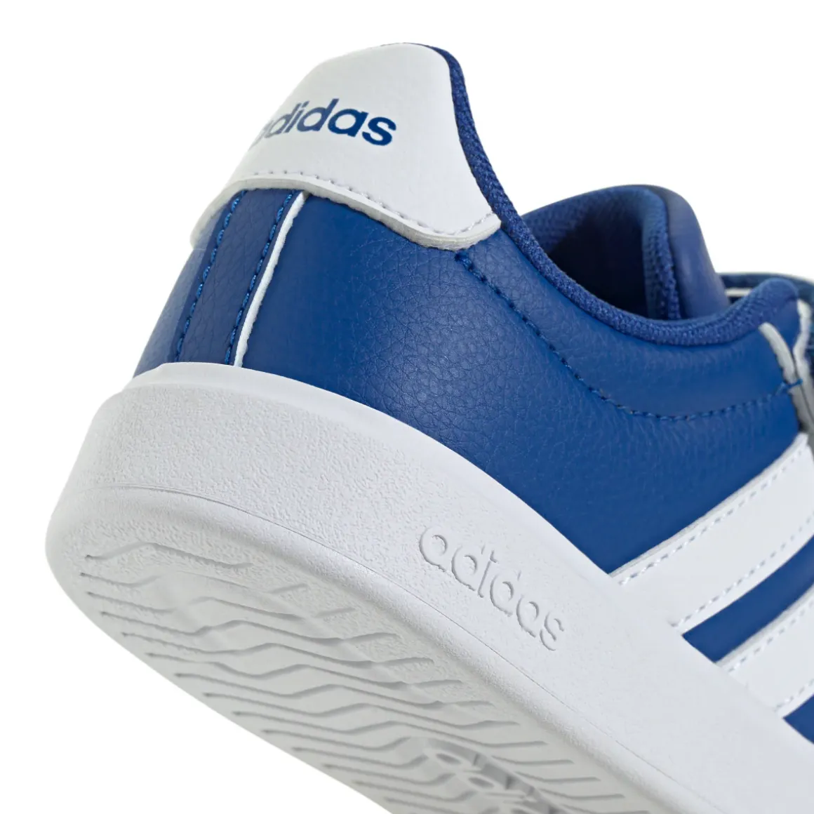 Sneakers blu da Bambino con chiusura a strappo adidas Superstar