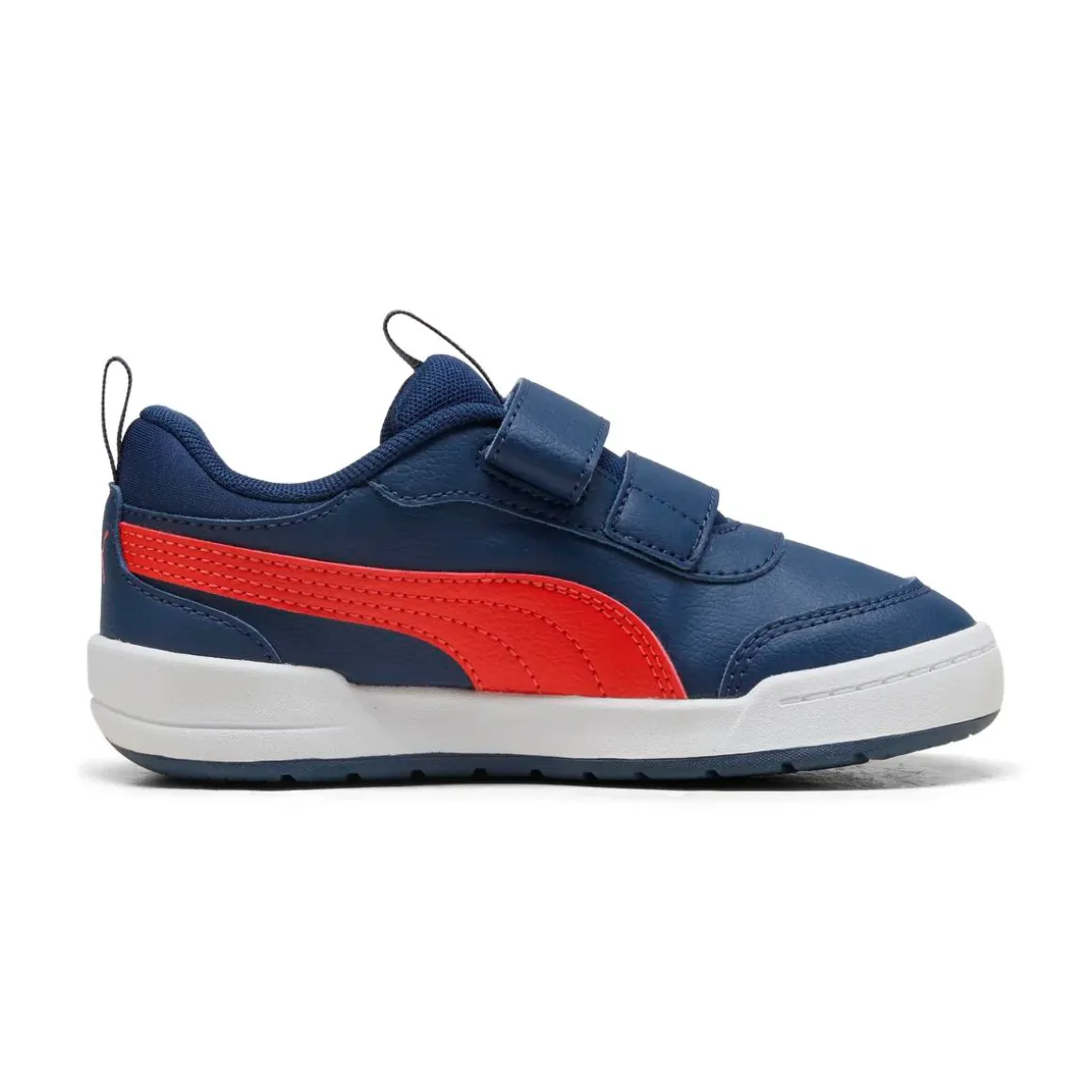 Sneakers blu da Bambino con chiusura a strappo Puma Multiflex