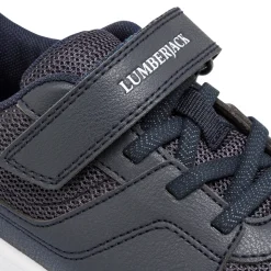 Sneakers Blu da Bambino con chiusura a strappo Lumberjack