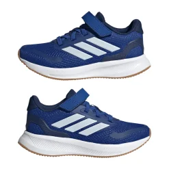 Sneakers blu da Bambino con chiusura a strappo Runfalcon 5 adidas