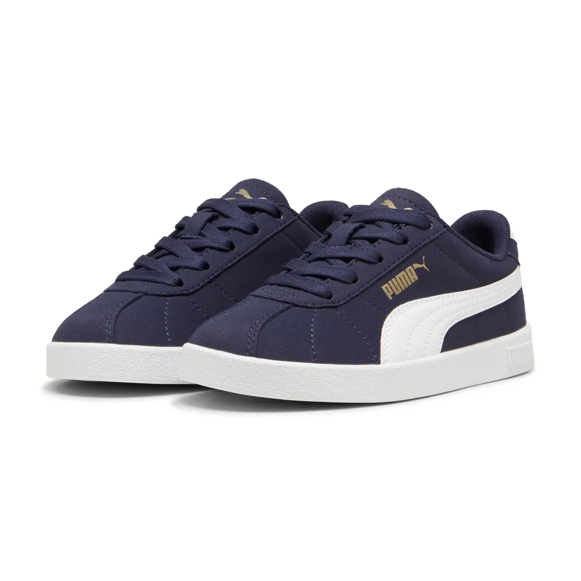 Sneakers blu da Bambino con logo laterale Puma Club II PS