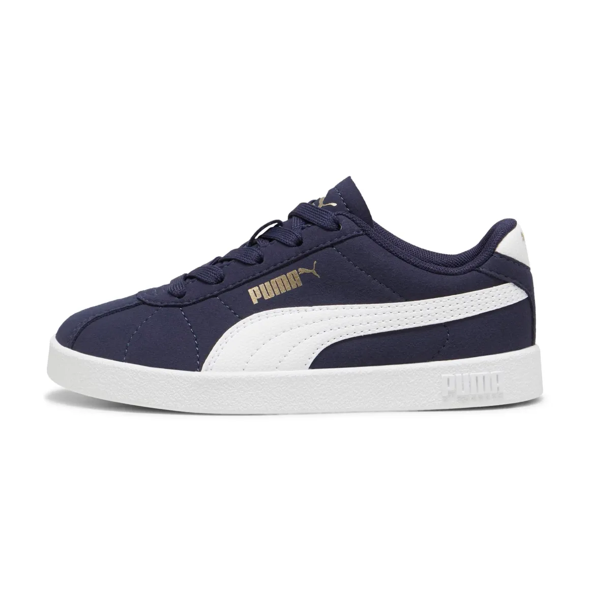 Sneakers blu da Bambino con logo laterale Puma Club II PS