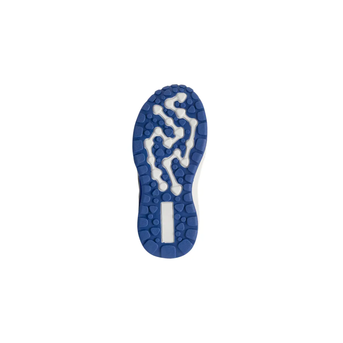 Sneakers blu da Bambino con luci nella suola e strappo Sonic