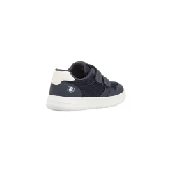 Sneakers blu da Bambino con strappo e inserti in mesh Lumberjack