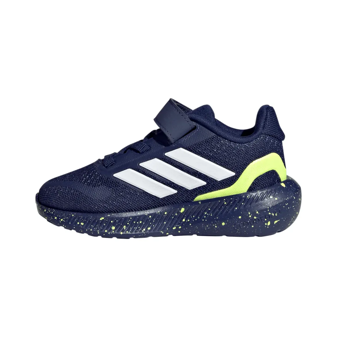 Sneakers blu da Bambino con strappo adidas Runfalcon 5