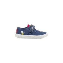 Sneakers blu da Bambino in tela con Snoopy Peanuts Lumberjack