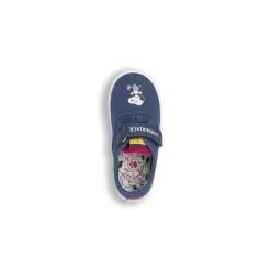 Sneakers blu da Bambino in tela con Snoopy Peanuts Lumberjack