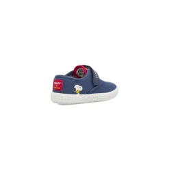 Sneakers blu da Bambino in tela con Snoopy Peanuts Lumberjack