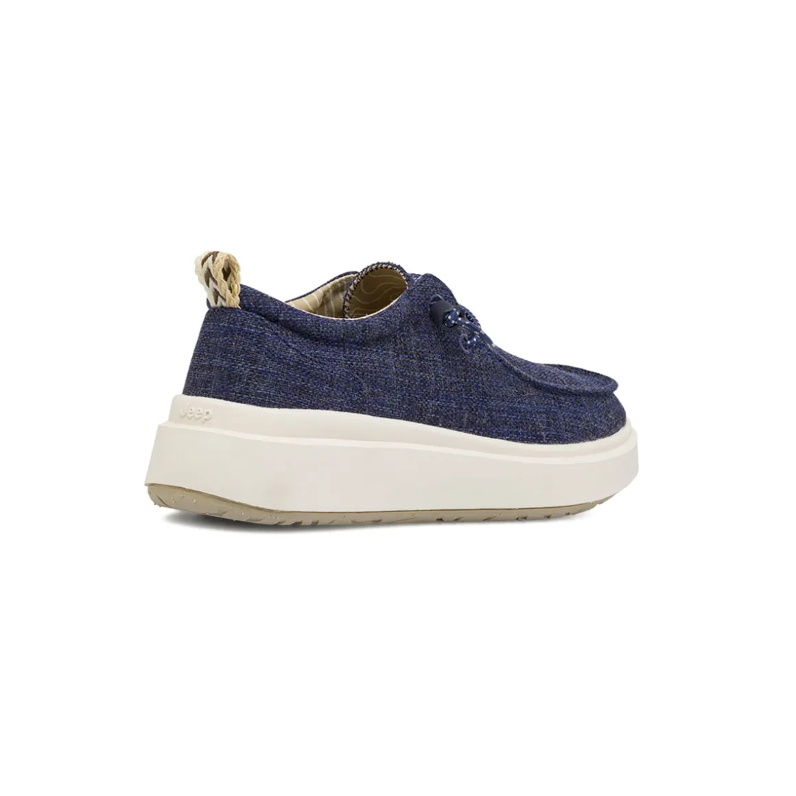 Sneakers blu da Donna in tessuto con lacci elastici Jeep Spirit