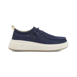 Sneakers blu da Donna in tessuto con lacci elastici Jeep Spirit