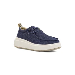 Sneakers blu da Donna in tessuto con lacci elastici Jeep Spirit