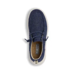 Sneakers blu da Donna in tessuto con lacci elastici Jeep Spirit